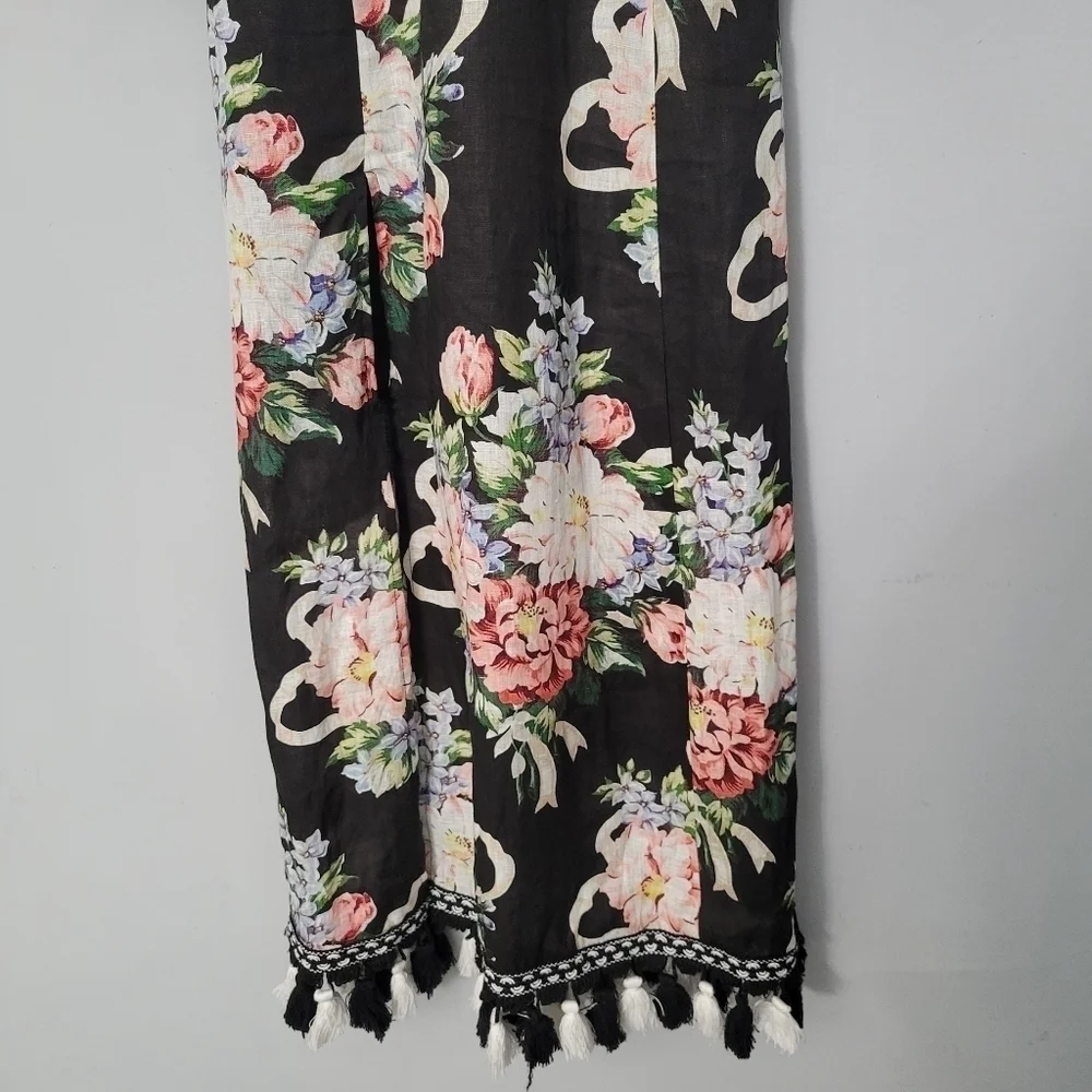 Alice McCall Black Magic Moments Linen Midi Dress NWT - Picture 6 of 15